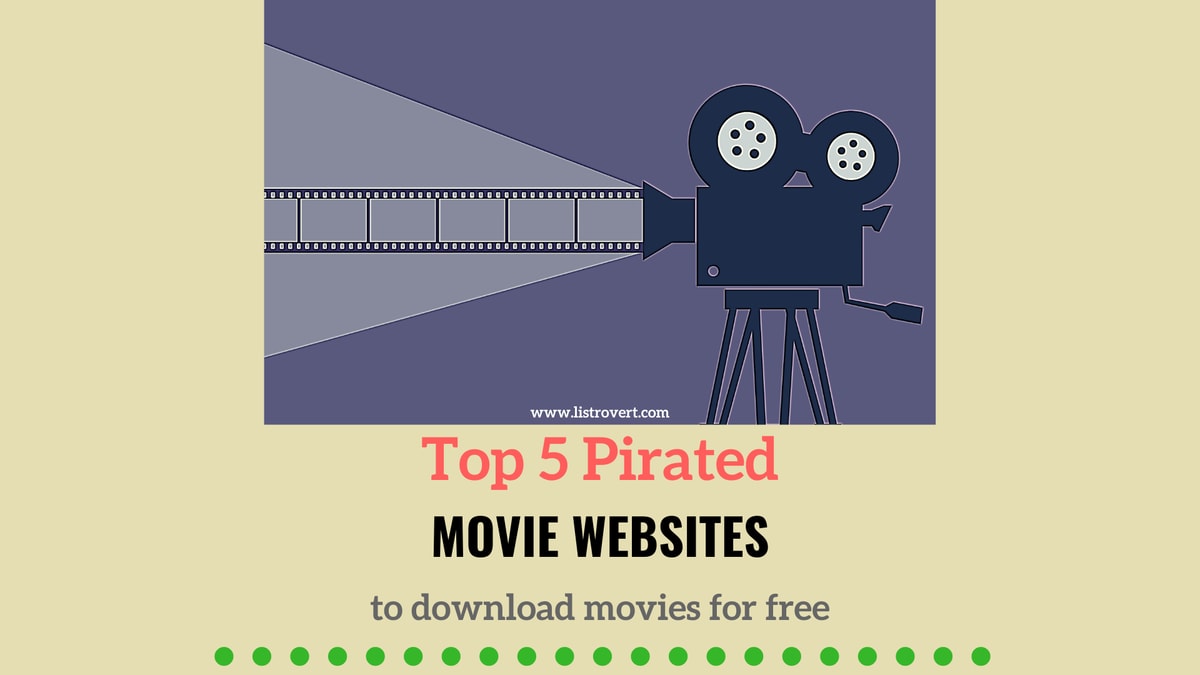 Hindi Dubbed movies डाउनलोड करने के लिए top 5 pirated Websites