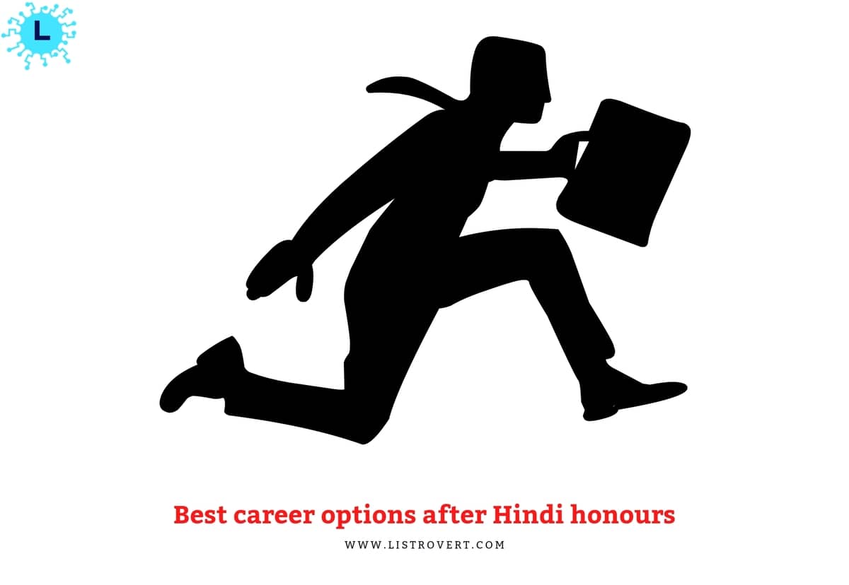 Career after BA Hindi honours