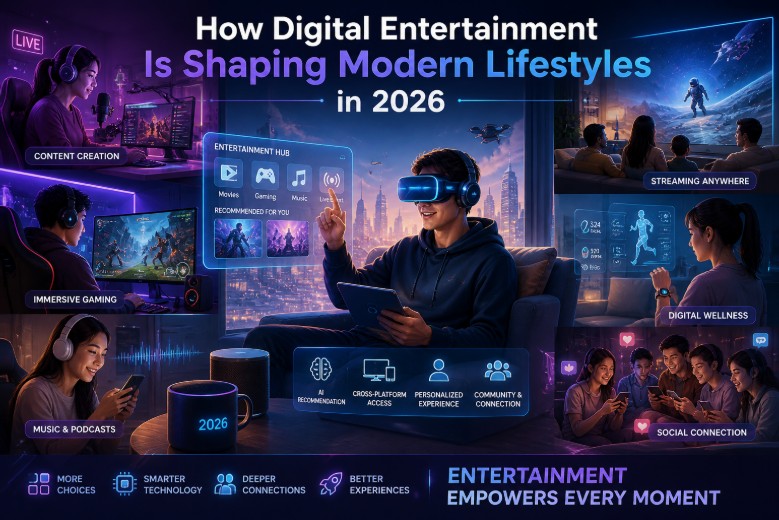 How Digital Entertainment Is Shaping Modern Lifestyles in 2026