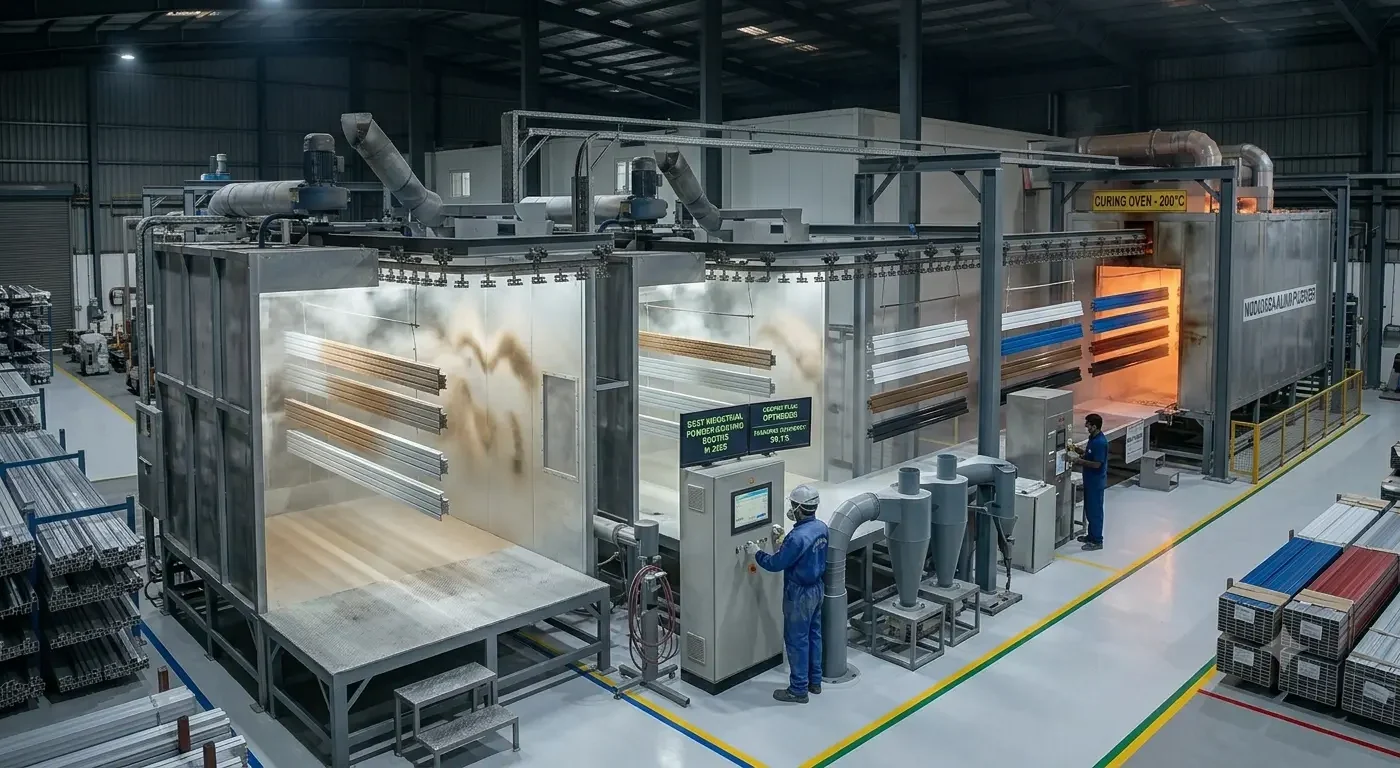 Why Are Reliant Powder Curing Ovens Common in High Volume Operations